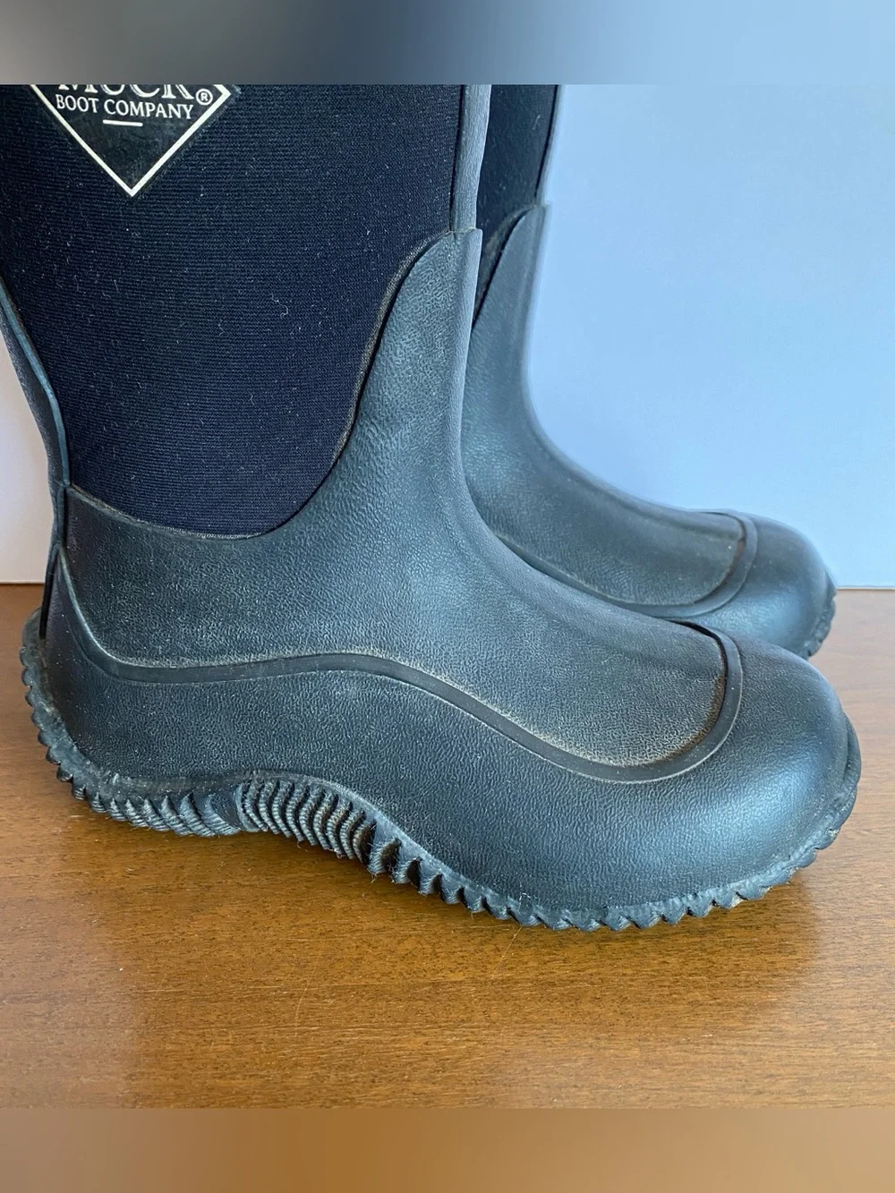 The Original Muck Boots Company Kids Size 11 Waterproof Rain Black Neoprene